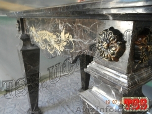 Мраморный столик и другая мебель из натурального камня   - <ro>Изображение</ro><ru>Изображение</ru> #4, <ru>Объявление</ru> #718520