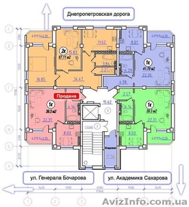 Последняя квартира в сдающемся доме-СРОЧНО Сахарова - <ro>Изображение</ro><ru>Изображение</ru> #2, <ru>Объявление</ru> #739505