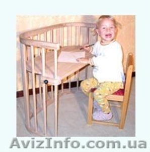 Деревянные детские приставные кроватки - <ro>Изображение</ro><ru>Изображение</ru> #2, <ru>Объявление</ru> #772584