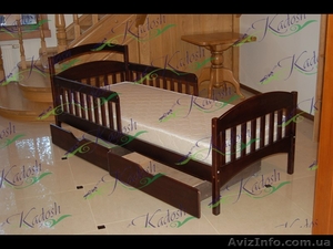 Выгодно, Детские одноярусные кровати из дерева по низким ценам. - <ro>Изображение</ro><ru>Изображение</ru> #1, <ru>Объявление</ru> #767536