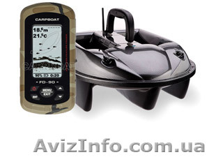 Кораблики для рыбалки Carpboat 2, 4GHz new