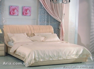 Итальянская кожана кровать Бруно - <ro>Изображение</ro><ru>Изображение</ru> #1, <ru>Объявление</ru> #867575