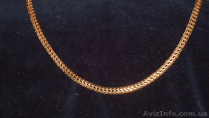 Продам золотую цепь в отличном состоянии - <ro>Изображение</ro><ru>Изображение</ru> #1, <ru>Объявление</ru> #859796