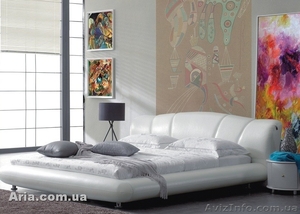 Итальянская кожана кровать Илларио - <ro>Изображение</ro><ru>Изображение</ru> #1, <ru>Объявление</ru> #867588