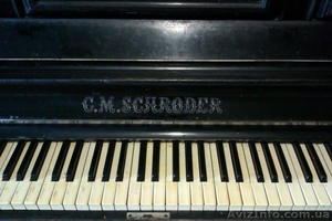 Продам антикварное фортепиано марки C.M.Schroder - <ro>Изображение</ro><ru>Изображение</ru> #2, <ru>Объявление</ru> #870279