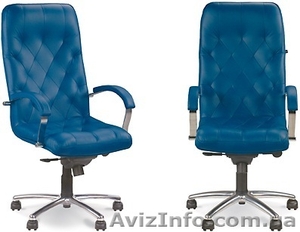 Кресла для руководителей, CUBA steel chrome (с механизмом «Мультиблок»), Офисные - <ro>Изображение</ro><ru>Изображение</ru> #1, <ru>Объявление</ru> #890056