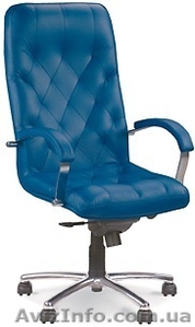 Кресла для руководителей, CUBA steel chrome (с механизмом «Мультиблок»), Офисные - <ro>Изображение</ro><ru>Изображение</ru> #3, <ru>Объявление</ru> #890056
