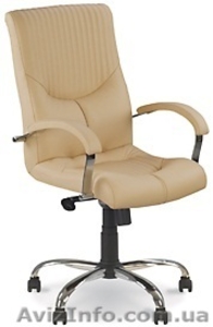 Кресла для руководителей, GERMES steel chrome (с механизмом «Мультиблок»), Офисн - <ro>Изображение</ro><ru>Изображение</ru> #4, <ru>Объявление</ru> #890052
