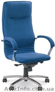 Кресла для руководителей, NOVA steel chrome (с механизмом «Мультиблок»), Офисные - <ro>Изображение</ro><ru>Изображение</ru> #1, <ru>Объявление</ru> #890048