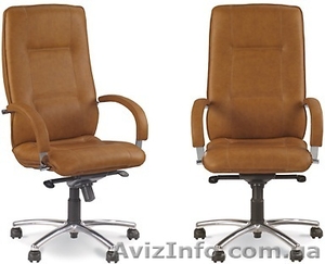 Кресла для руководителей, STAR steel chrome (с механизмом «Мультиблок»), Офисные - <ro>Изображение</ro><ru>Изображение</ru> #1, <ru>Объявление</ru> #890055