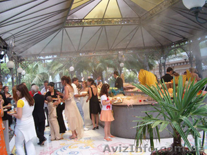 Туманное охлаждение летних площадок