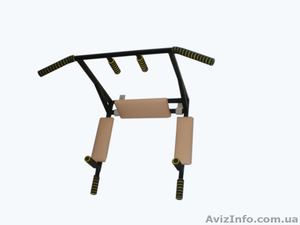 Турник - брусья с упором,  с широким и узким хватом