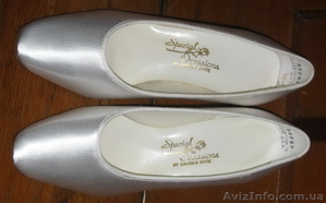 Туфли женские (США) новые! Элегантные серебристо-белые, р. 22,5-23 см - <ro>Изображение</ro><ru>Изображение</ru> #3, <ru>Объявление</ru> #946054