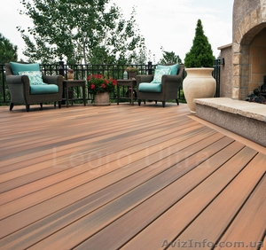 Единственная террасная доска устойчивая к пятнам! Legro Ultra!