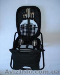 Набор для пикника - стул, рюкзак, посуда - <ro>Изображение</ro><ru>Изображение</ru> #1, <ru>Объявление</ru> #1020743