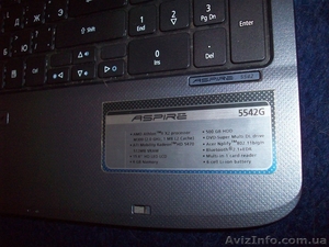 Продам ноут Acer 5542g бу недорого - <ro>Изображение</ro><ru>Изображение</ru> #2, <ru>Объявление</ru> #1031430
