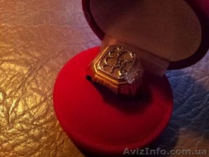 Продам золотой перстень - <ro>Изображение</ro><ru>Изображение</ru> #2, <ru>Объявление</ru> #1045467