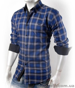 Мужские Рубашки в Клетку Оптом от 150 грн. - <ro>Изображение</ro><ru>Изображение</ru> #2, <ru>Объявление</ru> #1054637