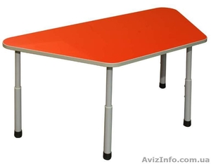 Стол детский трапециевидный регулируемый,  Мебель для детского сада,  Стол регулир