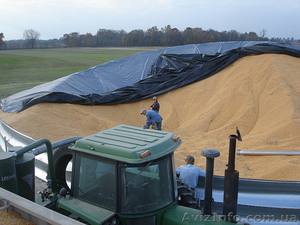 Тенты для хранения зерна