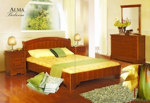 Румынская кровать "Alma" из натурального дерева - <ro>Изображение</ro><ru>Изображение</ru> #1, <ru>Объявление</ru> #1176803