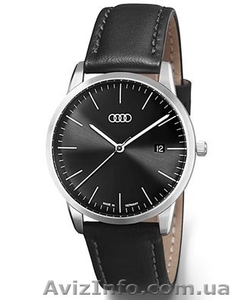 Мужские наручные часы Audi Men's Flatline Watch Black 2014 - <ro>Изображение</ro><ru>Изображение</ru> #1, <ru>Объявление</ru> #1196716