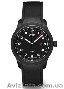Наручные часы Audi Watch GMT Blackline Black - <ro>Изображение</ro><ru>Изображение</ru> #1, <ru>Объявление</ru> #1196723