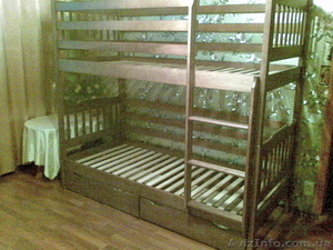 Кровать двухъярусная Ева с 2 ящиками - <ro>Изображение</ro><ru>Изображение</ru> #2, <ru>Объявление</ru> #412457