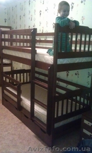 Кровать двухъярусная Ева с 2 ящиками - <ro>Изображение</ro><ru>Изображение</ru> #3, <ru>Объявление</ru> #412457
