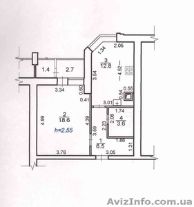 1 комн. Кв-ра г.Гостомель ,  30000 y.e