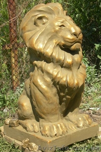 Садовая скульптура лев из бетона - <ro>Изображение</ro><ru>Изображение</ru> #4, <ru>Объявление</ru> #1247503