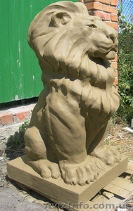 Садовая скульптура лев из бетона - <ro>Изображение</ro><ru>Изображение</ru> #3, <ru>Объявление</ru> #1247503