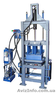 Гидравлический вибропресс для шлакоблока