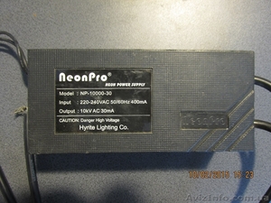 Продам трансформатор для неона Neon Pro 10/30. - <ro>Изображение</ro><ru>Изображение</ru> #2, <ru>Объявление</ru> #1246914