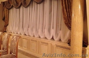 Дизайн и пошив штор в Киеве.