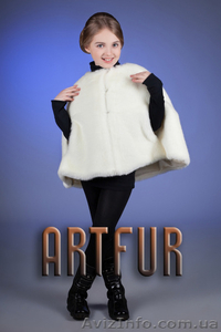Детские кейп-пальто из эко-меха от ARTFUR - <ro>Изображение</ro><ru>Изображение</ru> #3, <ru>Объявление</ru> #1285792