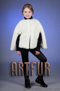 Детские кейп-пальто из эко-меха от ARTFUR - <ro>Изображение</ro><ru>Изображение</ru> #4, <ru>Объявление</ru> #1285792