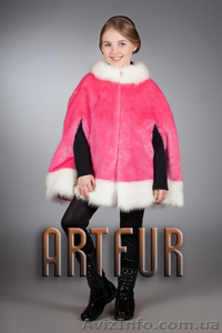 Детские кейп-пальто из эко-меха от ARTFUR - <ro>Изображение</ro><ru>Изображение</ru> #1, <ru>Объявление</ru> #1285792
