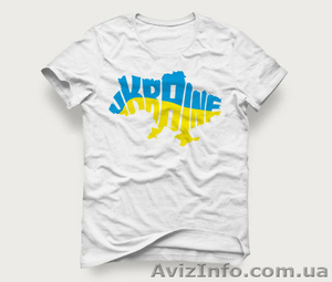 Акция! Мужская футболка «Карта Ukraine» всего за 129грн.