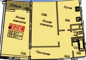 ДВУХКОМНАТНАЯ квартира с видом на парк (дом с НЕОБЫЧНЫМ ДИЗАЙНОМ) Аркадия - <ro>Изображение</ro><ru>Изображение</ru> #4, <ru>Объявление</ru> #1353614