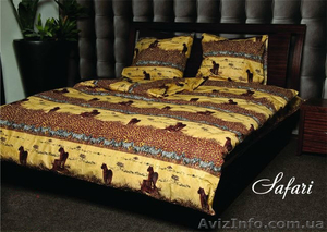 Купить постельное недорого Украина,  Комплект Сафари