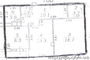Продам двухкомнатную квартиру 5 Жемчужина, Архитекторская - <ro>Изображение</ro><ru>Изображение</ru> #5, <ru>Объявление</ru> #1404482