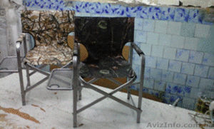 Раскладное кресло "РЕЖИССЕР" с откидной полочкой - столиком. - <ro>Изображение</ro><ru>Изображение</ru> #1, <ru>Объявление</ru> #1421723
