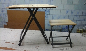 Раскладной стол и стульчики для отдыха на природе. - <ro>Изображение</ro><ru>Изображение</ru> #2, <ru>Объявление</ru> #1421721