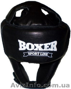 Шлем каратэ кожа  Boxer Sport Line, размер L (шлем для единоборств) - <ro>Изображение</ro><ru>Изображение</ru> #1, <ru>Объявление</ru> #1458733