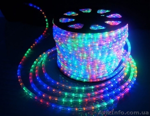 LED дюралайт,  светодиодный дюралайт,  комплектующие для дюралайта