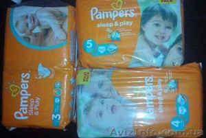 Продам оптом памперсы "Pampers Sleep&Play" - <ro>Изображение</ro><ru>Изображение</ru> #1, <ru>Объявление</ru> #1526372
