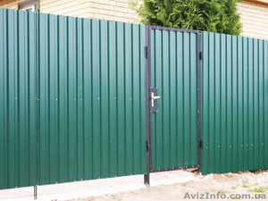 Забор из профнастила от завода-производителя дешево Одесса - <ro>Изображение</ro><ru>Изображение</ru> #5, <ru>Объявление</ru> #1532306
