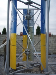 Вертикальный ветрогенератор бесшумный иннерционный, Украина - <ro>Изображение</ro><ru>Изображение</ru> #1, <ru>Объявление</ru> #1535255