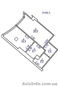 Продам видовую квартиру ЖК Южная Пальмира / Генуэзская - <ro>Изображение</ro><ru>Изображение</ru> #3, <ru>Объявление</ru> #1541176